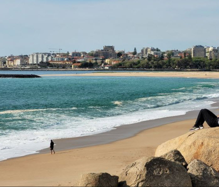 Praia de Salgueiros, Vila Nova de Gaia, Portugal, Portugal